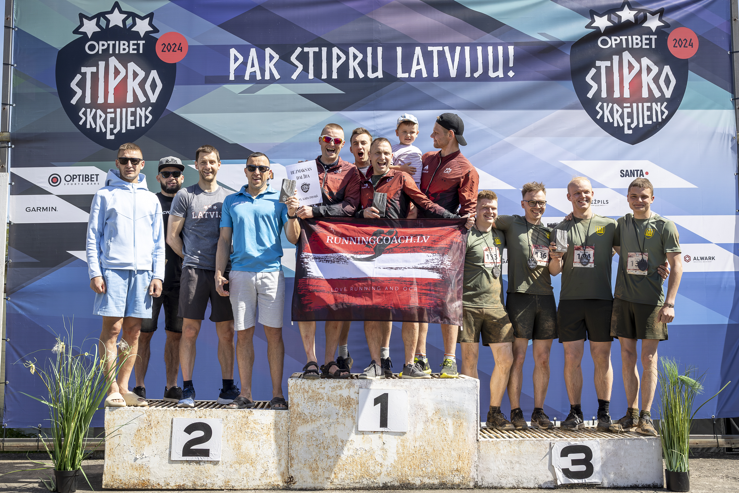 Izziņoti Optibet Stipro Skrējiena 2024 rezultāti
