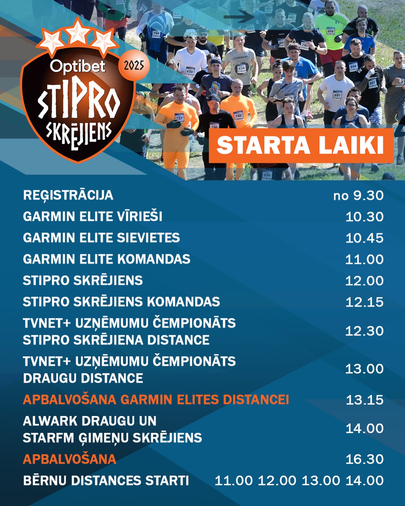 Starta laiki 2025