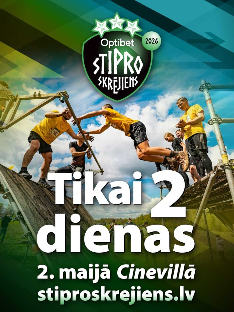 REĢISTRĒTIES VARĒS ARĪ PASĀKUMA DIENĀ