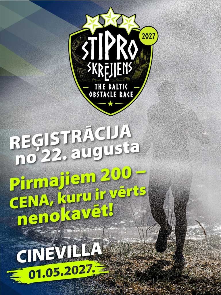 Stipro Skrējiens 2027 ir izziņots!